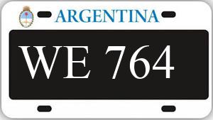 Patente AA764WE