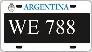 Patente AA788WE