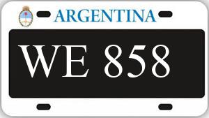 Patente AA858WE