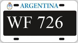 Patente AA726WF