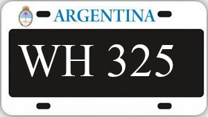 Patente AA325WH
