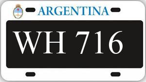 Patente AA716WH