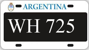 Patente AA725WH