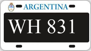 Patente AA831WH
