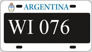 Patente AA076WI