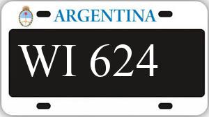 Patente AA624WI