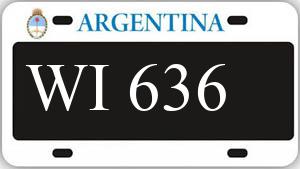 Patente AA636WI