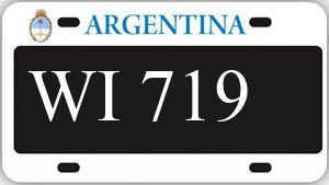 Patente AA719WI