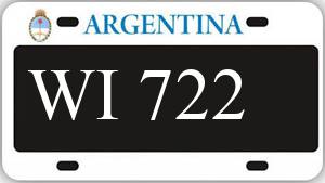 Patente AA722WI