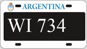 Patente AA734WI
