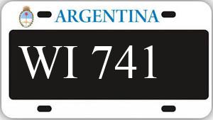 Patente AA741WI