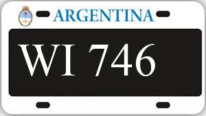 Patente AA746WI