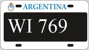 Patente AA769WI