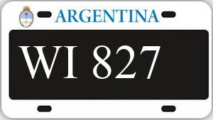 Patente AA827WI