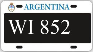 Patente AA852WI