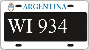 Patente AA934WI