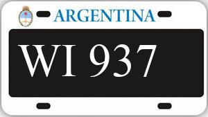 Patente AA937WI
