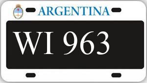 Patente AA963WI