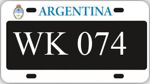 Patente AA074WK