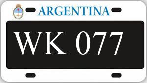 Patente AA077WK