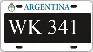 Patente AA341WK