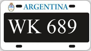 Patente AA689WK