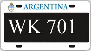Patente AA701WK