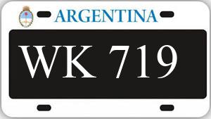 Patente AA719WK