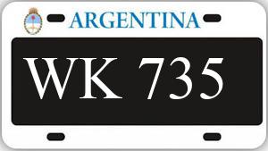 Patente AA735WK