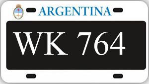 Patente AA764WK