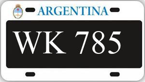 Patente AA785WK