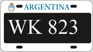 Patente AA823WK