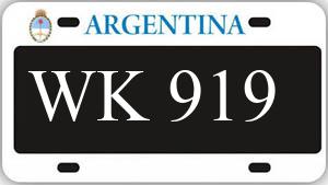 Patente AA919WK