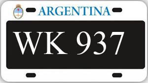 Patente AA937WK