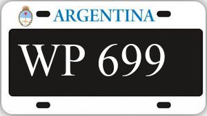 Patente AA699WP