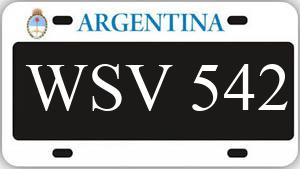 Patente WSV542