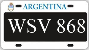 Patente WSV868