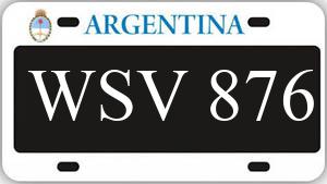 Patente WSV876