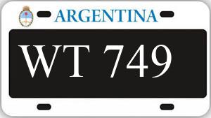 Patente AA749WT