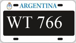 Patente AA766WT