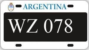 Patente AA078WZ