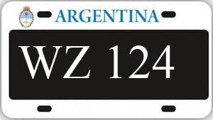 Patente AA124WZ