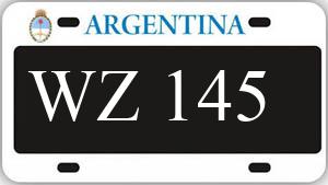 Patente AA145WZ