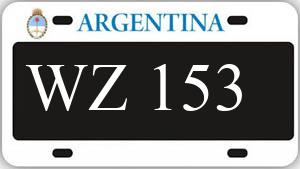 Patente AA153WZ