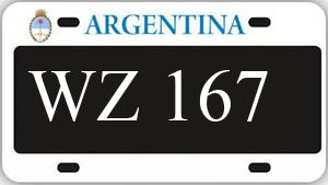Patente AA167WZ