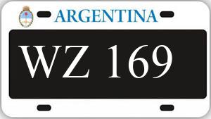 Patente AA169WZ