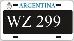 Patente AA299WZ