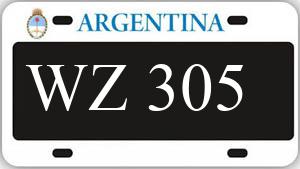 Patente AA305WZ