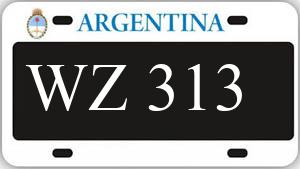 Patente AA313WZ