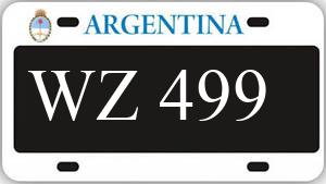 Patente AA499WZ